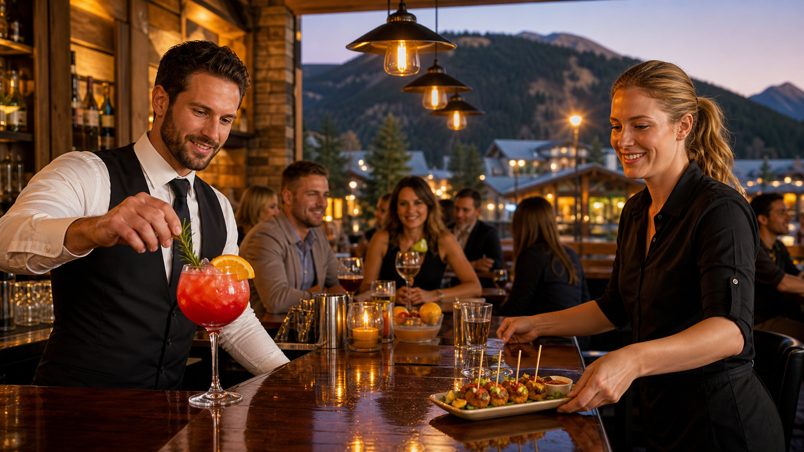 From Hot Pools to Cocktails: Hanmer Springs Evening Food Trail
